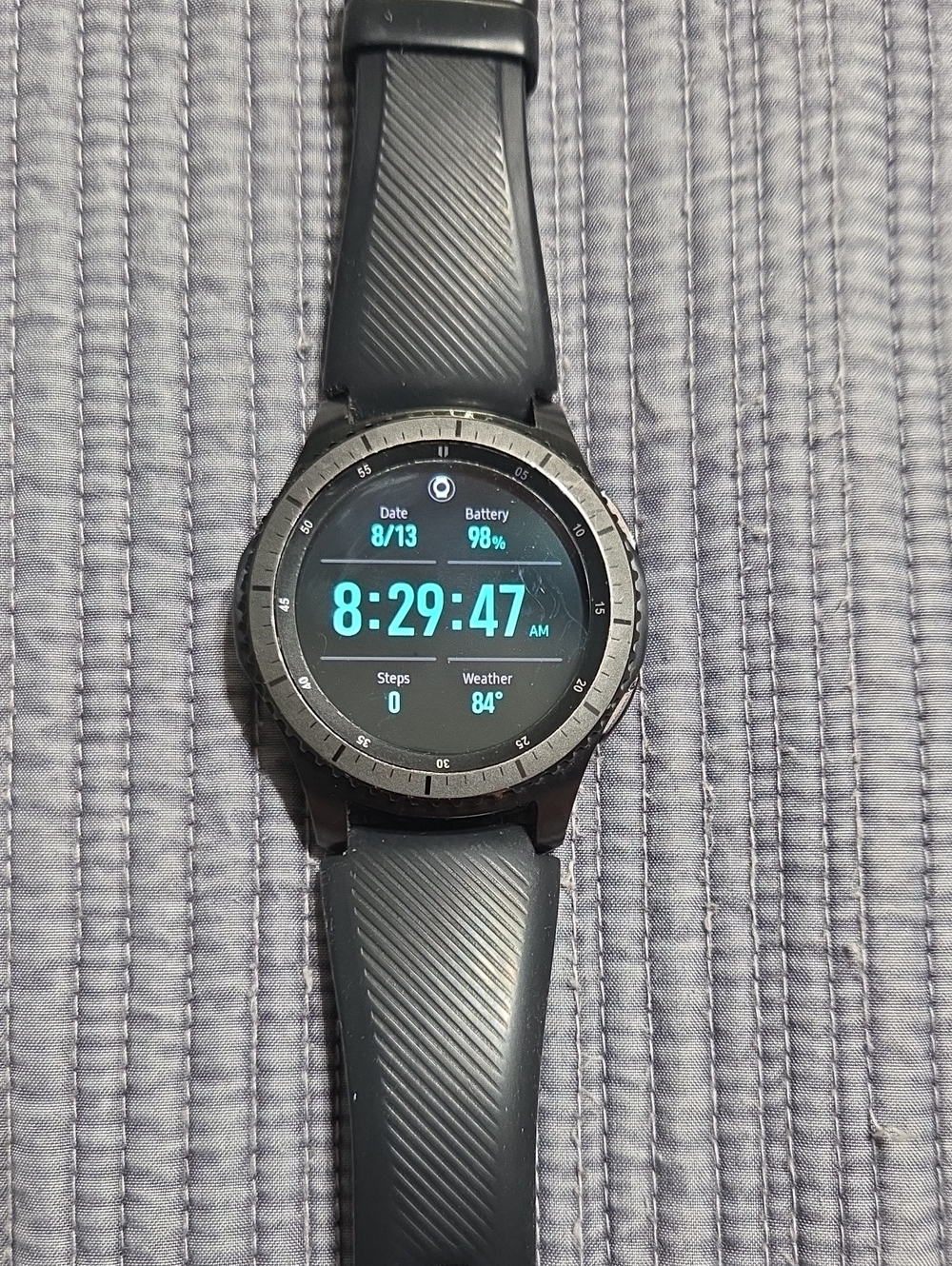 Samsung Gear S3 Frontier Black Large Smart Watch
